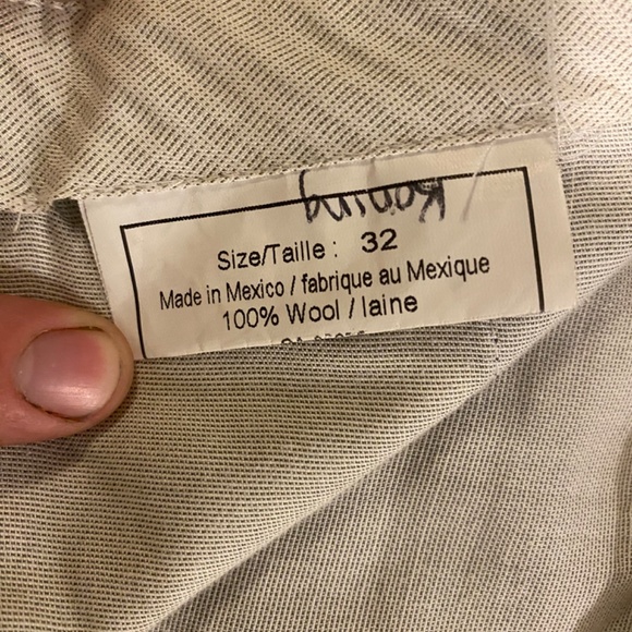 Joseph Abboud Grey Pants - Picture 2 of 4